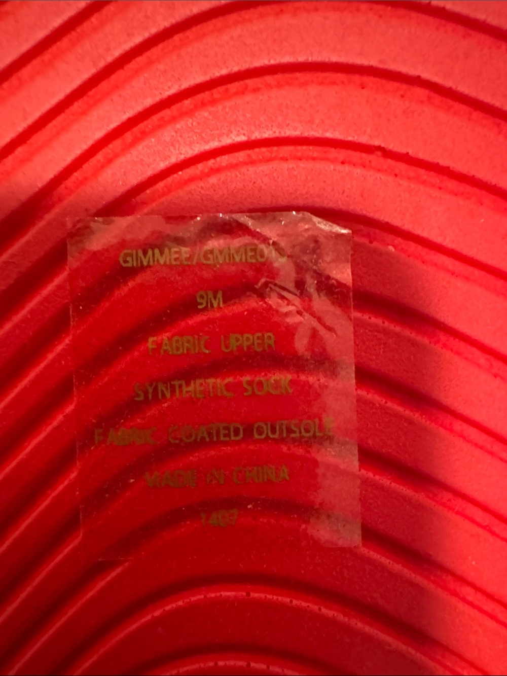 Steve Madden Bright Red Platform Slip-On Stretchy Slides - Picture 8 of 8